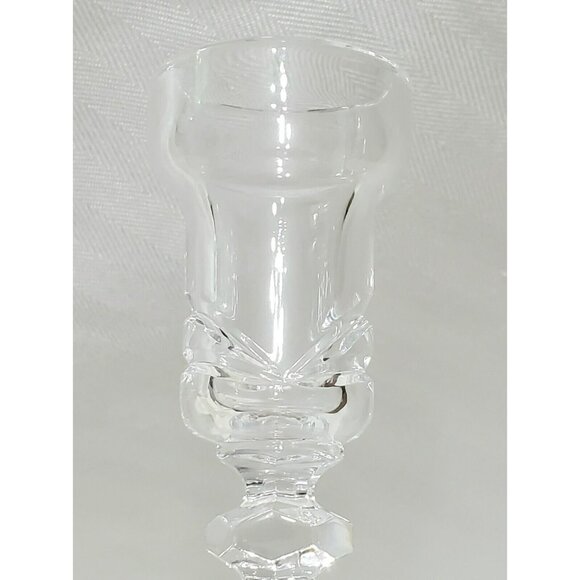 3 Marquis by Waterford Crystal Candlestick Holder Taper Candle Glass CALAIS 6" - Picture 7 of 16